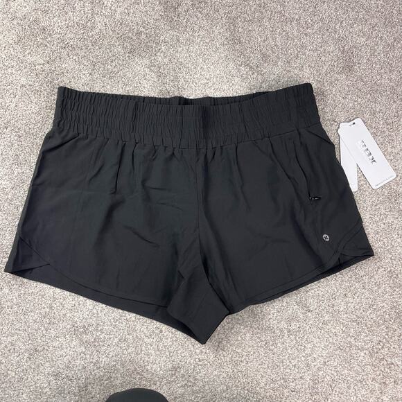 NWT! RBX active black shorts women's XL - Picture 1 of 7